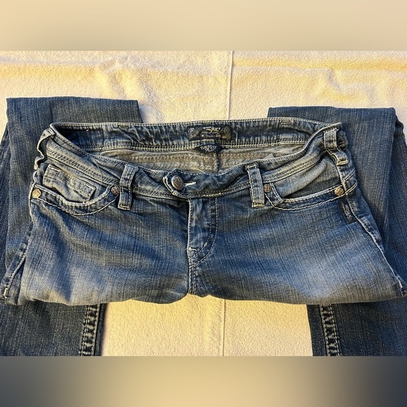 Silver Jeans Women's Blue Denim Jeans - Picture 2 of 7